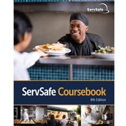 SERVSAFE COURSEBOOK + ONLINE EXAM VOUCHER CBV8