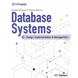 ADDITIONAL CIS 250 PRINT COPY DATABASE SYSTEMS: DESIGN, IMPLEMENTATION, & MANAGEMENT