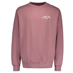 Unisex Crewneck in Orchid Ice w/ White Logo