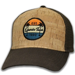 Corker Hat w/ Beach Logo in Coffee