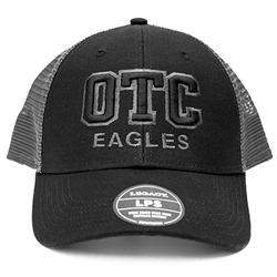 LPS Trucker Hat in Black & Grey w/ Black Logo