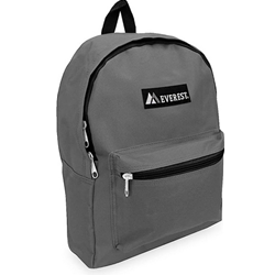 Basic Backpack in Charcoal