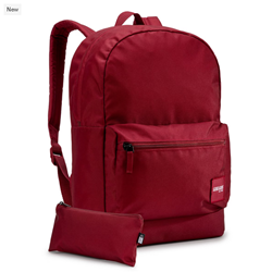Commence Recycled Backpack in Pomegranate