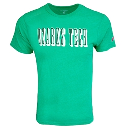 Victory Falls Triblend Tee in Kelly Green