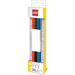 Lego Gel Pen 3 Pack