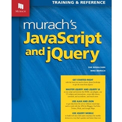MURACH'S JAVASCRIPT & JQUERY