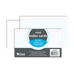 C-Line Index Cards 3x5 Ruled 100