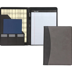 Padfolio Two Tone Black & Grey