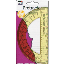 Charles Leonard Assored 6" Protractor