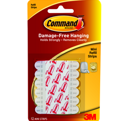 Mini Command Strips 12 Pack