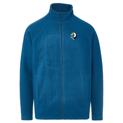 Unisex Whisper Fleece Full Zip Jacket in Sailor Blue