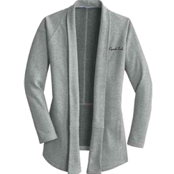 Cardigan in Heather Grey