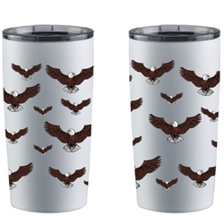 Vibrant Tumbler Eagles