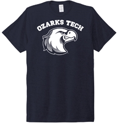 Allmade Ozzy Ozarks Tech Tee in Sky Navy