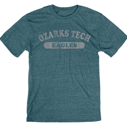 Mens Triblend Tee in Dark Teal
