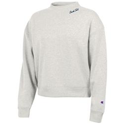 Ladies Triumph Fleece Crew in Pebble Stone - Champion