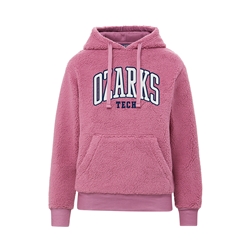 Starla Sherpa Pullover in Dusk Orchid