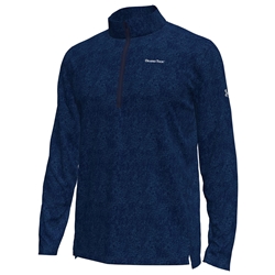UA Tech Pixelate 1/4 Zip in Navy