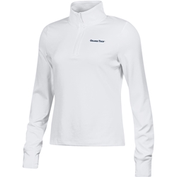 UA Ladies Motion 1/4 Zip in White