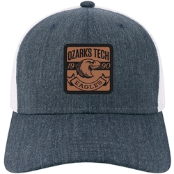 MPS Hat Mid Pro Snapback in Melange Navy and White