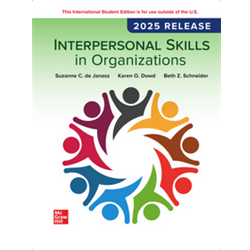 ADDITIONAL BUS 185 PRINT COPY INTERPERSONAL SKILLS IN ORGANIZATIONS