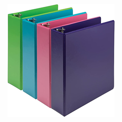 2" View Binder Plant Based in Assorted Colors