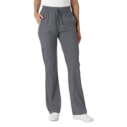 RQ Ladies Bootcut Scrub Pant in Pewter