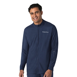 RQ Mens/Unisex Scrub Jacket in Navy