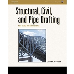 STRUCTURAL, CIVIL & PIPE DRAFTING ETC (W/OUT CD)  (P)