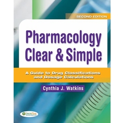 PHARMACOLOGY CLEAR & SIMPLE (W/CD) (P)