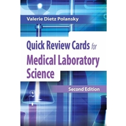 QUICK REVIEW CARDS FOR MEDICAL LAB SCIENCE