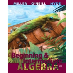 BEGINNING & INTERMEDIATE ALGEBRA SPECIAL SAVINGS NEW CONDITION EDITION