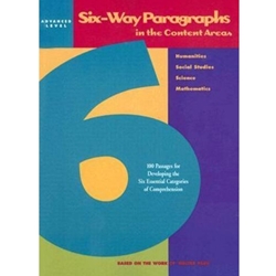 SIX-WAY PARAGRAPHS IN THE CONTENT AREAS: ADVANCED LEVEL