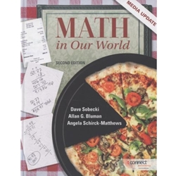 MATH IN OUR WORLD: MEDIA UPD