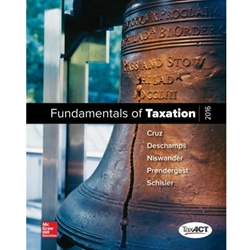 FUNDAMENTALS OF TAXATION 2016 (W/TAXACT CD ONLY)