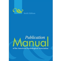 PUBLICATION MANUAL OF APA (P)