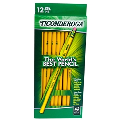 Ticonderoga Wood Pencil - 12pk