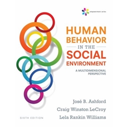 PICK FORMAT: HUMAN BEHAVIOR IN THE SOCIAL ENVIRONMENT