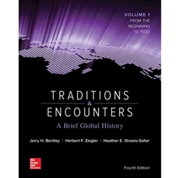 PICK FORMAT- HST 105 TRADITIONS & ENCOUNTERS: BRIEF GLOBAL HISTORY VOL I