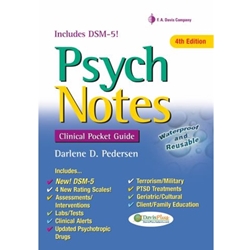 Otc Bookstore Psych Notes Clinical Pocket Guide