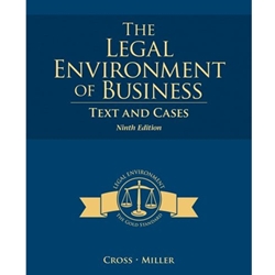 LEGAL ENVIRONMENT OF BUSINESS