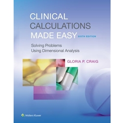 CLINICAL CALCULATIONS MADE EASY