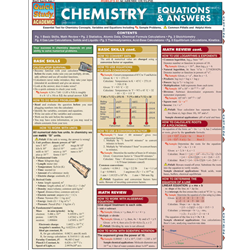 Barcharts: Chemistry, Equations & Answers