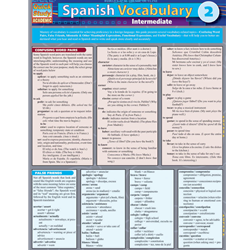 Barcharts: Spanish Vocabulary 2, Intermediate