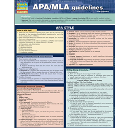 Barcharts: APA & MLA Guidelines