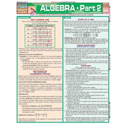Barcharts: Algebra, Part 2