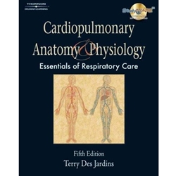 CARDIOPULMONARY ANATOMY & PHYSIOLOGY (W/CD) (P)