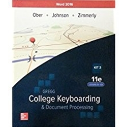 COLLEGE KEYBOARDING & DOCUMENT PROCESSING KIT 2