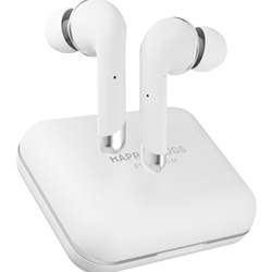 Happy Plugs Air 1 Plus True Wireless Earbuds - White