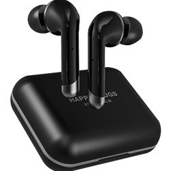 Happy Plugs Air 1 Plus True Wireless Earbuds - Black